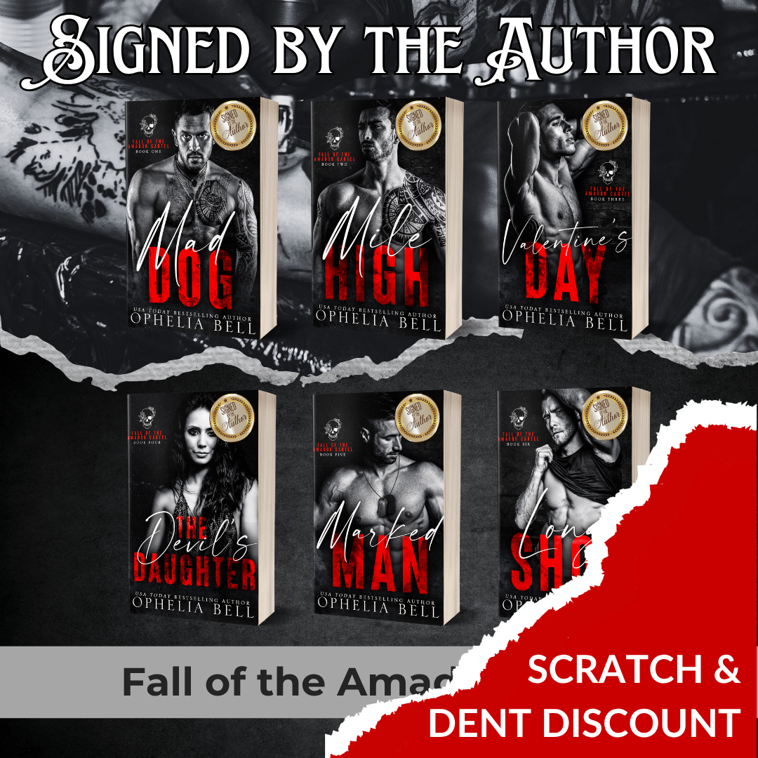 Scratch & Dent - Fall of the Amador Cartel Ultimate Book Bundle - Signed Paperbacks