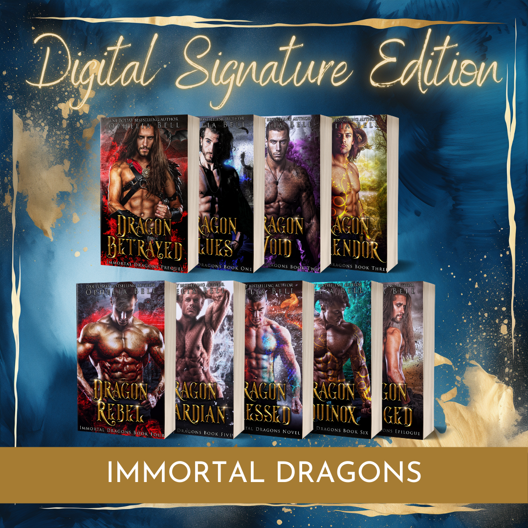 The Steamy Immortal Dragons Complete Ultimate Bundle - Paperbacks
