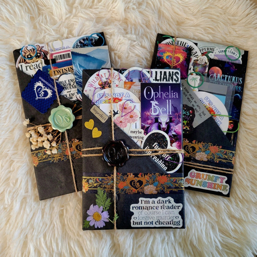 Beautiful hand-wrapped books