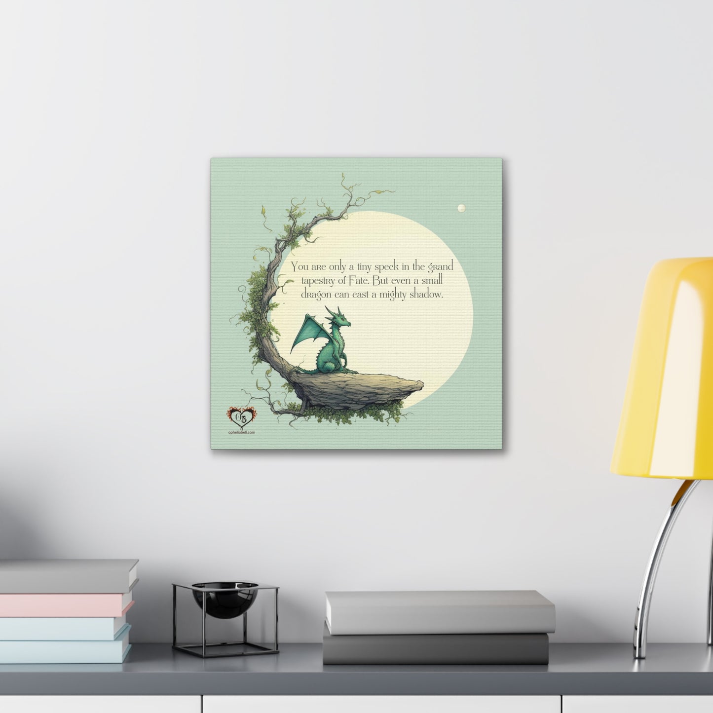 Dragon Wisdom "Mighty Shadow"  - Canvas Gallery Wraps