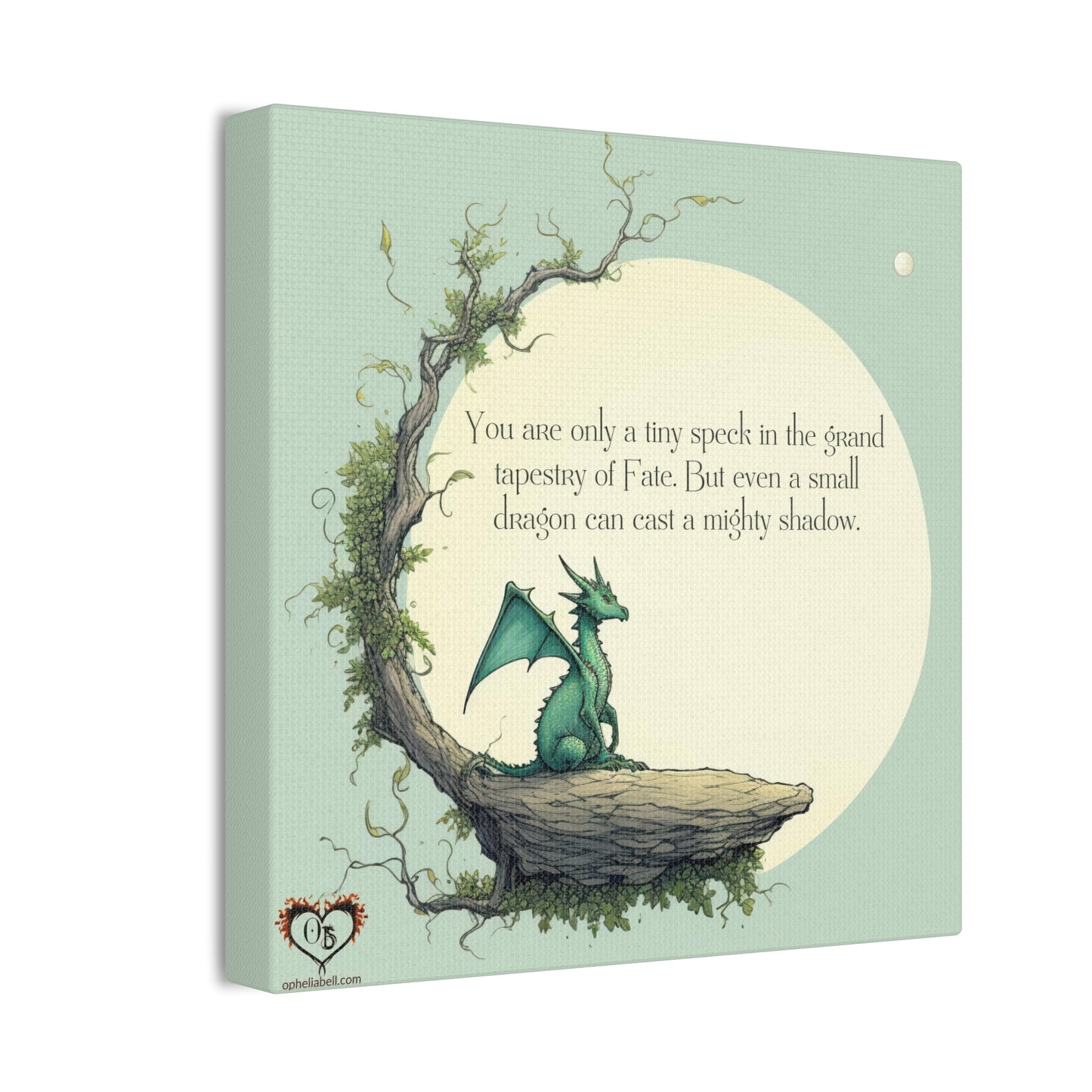 Dragon Wisdom "Mighty Shadow"  - Canvas Gallery Wraps