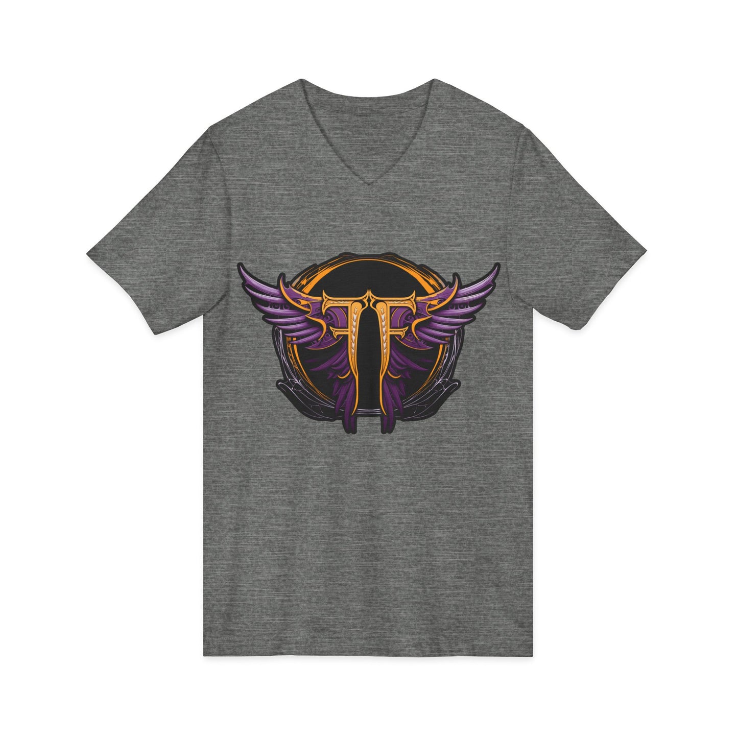 Fate’s Fools Tour V-Neck Tee – Band Logo & Dates Concert Shirt