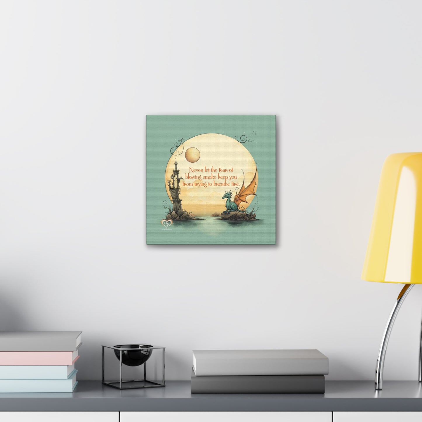 Dragon Wisdom "Blowing Smoke"  - Canvas Gallery Wraps