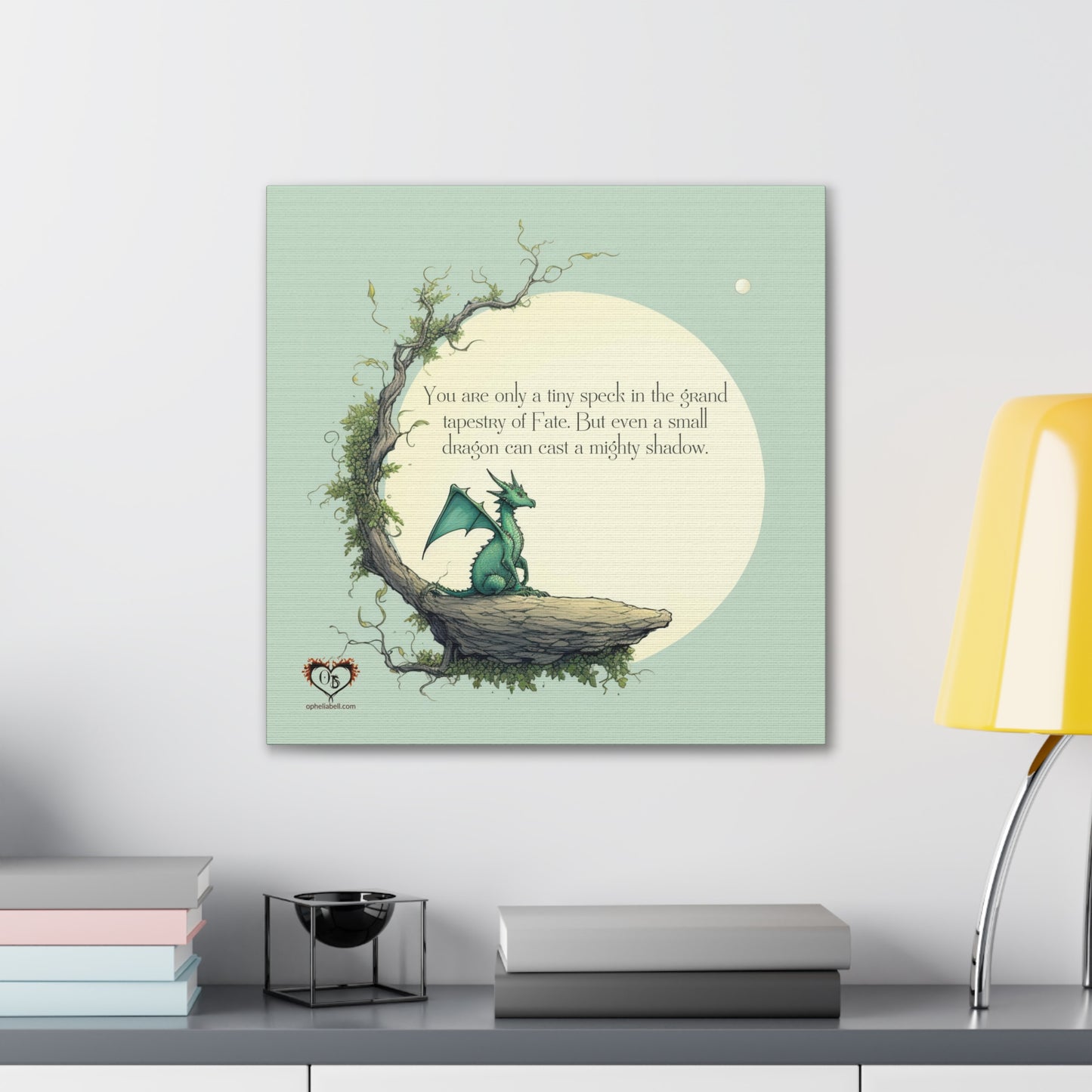 Dragon Wisdom "Mighty Shadow"  - Canvas Gallery Wraps