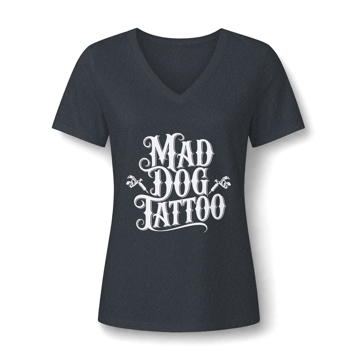 Women's Relaxed Heather CVC V-Neck Tee