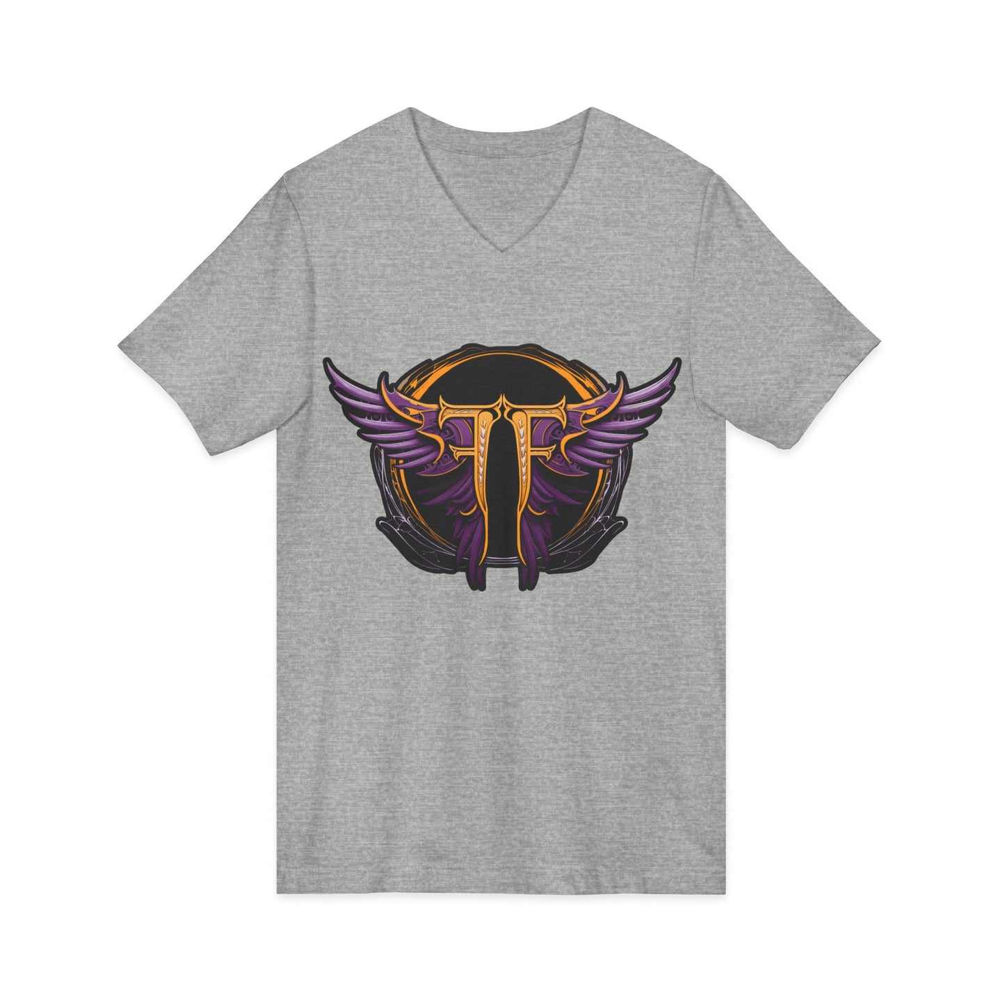 Fate’s Fools Tour V-Neck Tee – Band Logo & Dates Concert Shirt