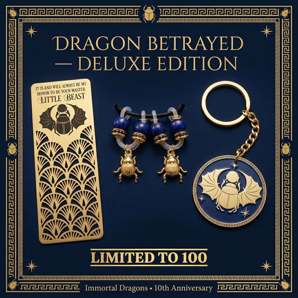 PREORDER - Dragon Betrayed 10th Anniversary Special Edition Hardcover - Deluxe Signed Edition Book Box