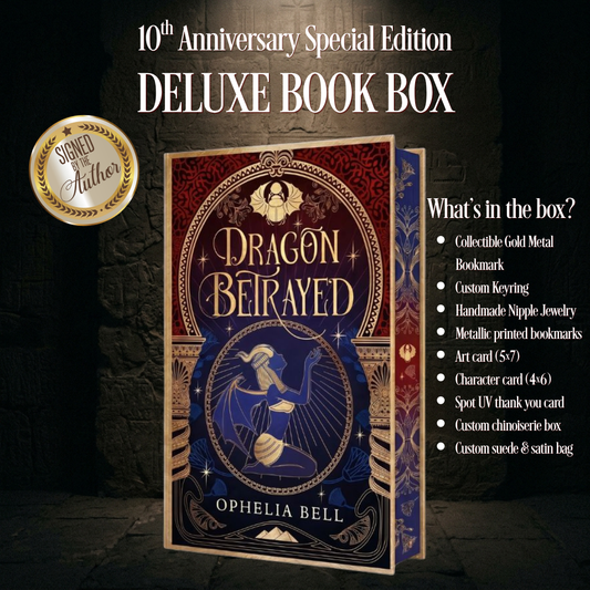 Dragon Betrayed 10th Anniversary Special Edition Hardcover - Deluxe Signed Edition Book Box