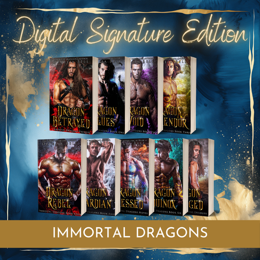 The Steamy Immortal Dragons Complete Ultimate Bundle - Paperbacks