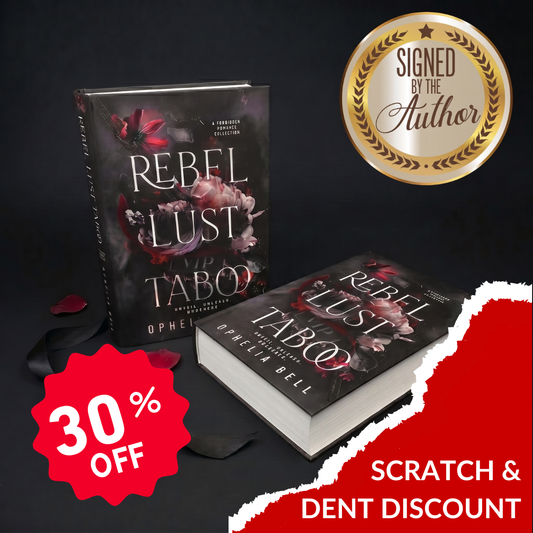Scratch & Dent - Rebel Lust Taboo Discreet Hardcover (SIGNED)