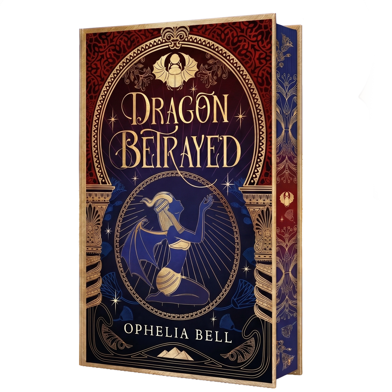 Dragon Betrayed Special Edition — full cover mockup with sprayed edges