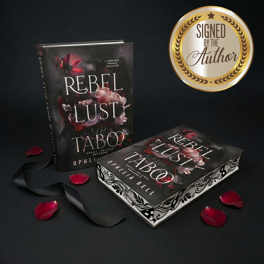 Rebel Lust Taboo Lace Edge Discreet Hardcover (SIGNED)