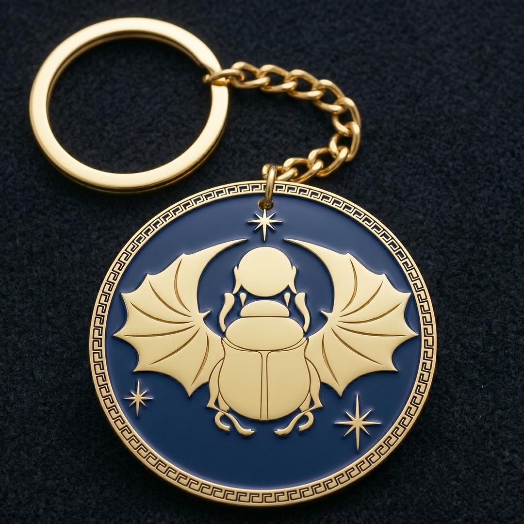 Scarab Keychain