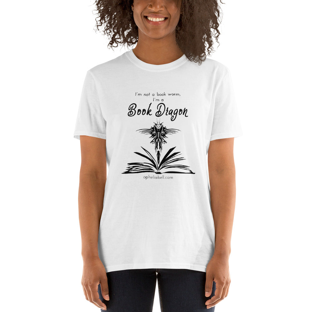 Book Dragon - Short-Sleeve Unisex T-Shirt